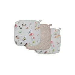 Loulou Lollipop - Conjunto de Toalhinhas 3Pk, Woodland Gnome