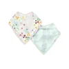 Loulou Lollipop - Conjunto de babadores (musselina), concha floral