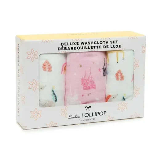 Loulou Lollipop - Conjunto de Toalhinhas 3Pk, Sonho de Unicórnio