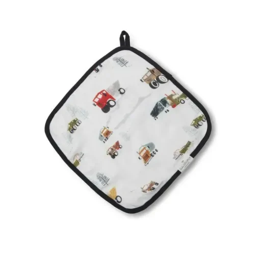 Loulou Lollipop - Conjunto de Toalhinhas 3Pk, Happy Trucks