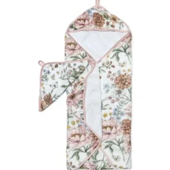 Loulou Lollipop - Hooded Towel Set, Secret Garden