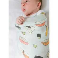 Loulou Lollipop - Manta Sushi Swaddle, 1 PK
