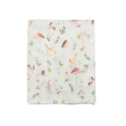 Loulou Lollipop - musselina Swaddle, Woodland Gnome