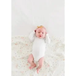Loulou Lollipop - musselina Swaddle, Bunny Meadow