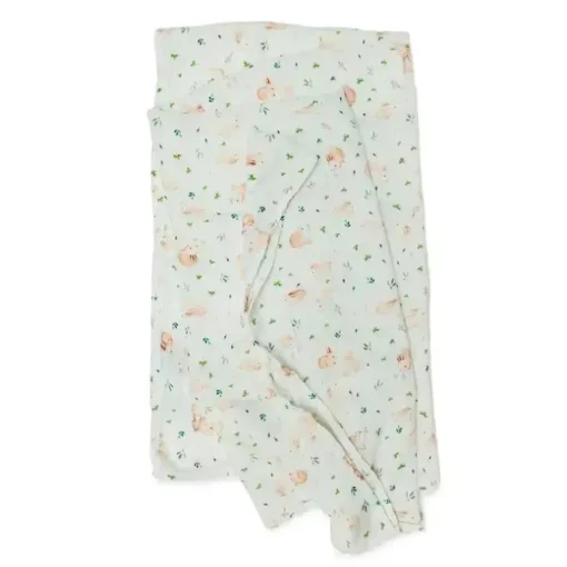 Loulou Lollipop - musselina Swaddle, Bunny Meadow