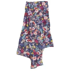 Loulou Lollipop - Swaddle de musselina, flores de campo escuro
