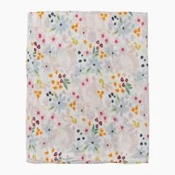 Loulou Lollipop - Swaddle de musselina, concha floral