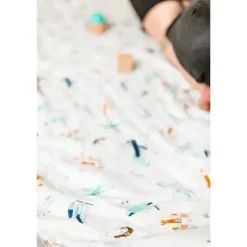 Loulou Lollipop - Swaddle de musselina, nascido para voar