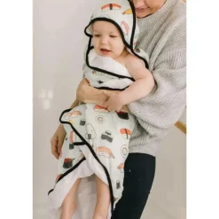 Loulou Lollipop Conjunto de Toalhas com Capuz, Sushi