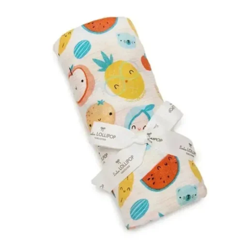 Loulou Lollipop Cutie Fruit Swaddle