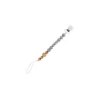 Loulou LOLLIPOP Lolli Color Block Madeira + Clipe de Chupeta de Silicone, Cinza Opala