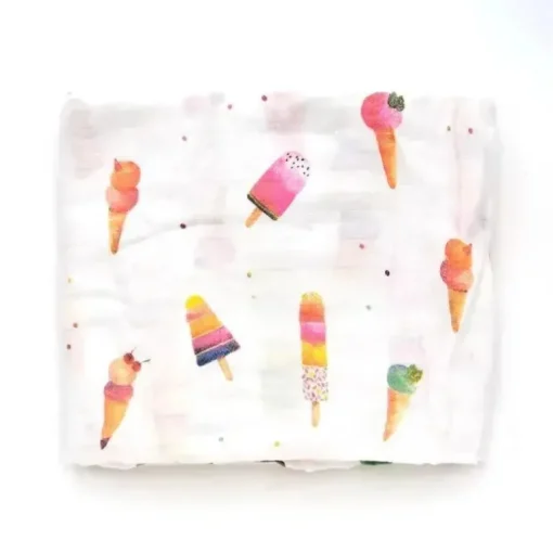 Loulou Lollipop Sorvete de Bambu Manta de Bamboo