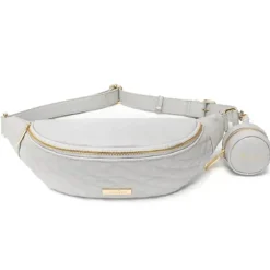 Luli Bebe - Monaco Sling Bag, Cinza Pedra