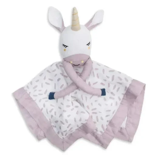 Lulujo - Lovie de musselina de algodão unicórnio