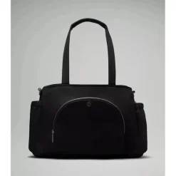 Lululemon - Bolsa Tote New Parent 20L - Preto/Prata Drop