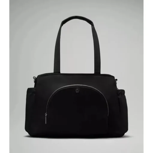 Lululemon - Bolsa Tote New Parent 20L - Preto/Prata Drop