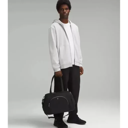 Lululemon - Bolsa Tote New Parent 20L - Preto/Prata Drop