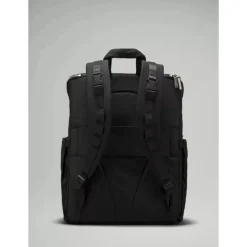 Lululemon - Mochila para novos pais 17L, Preto/Prata Drop