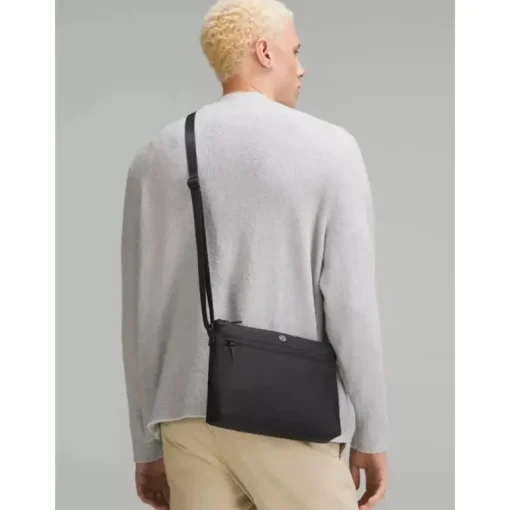 Lululemon - Mochila para novos pais 17L, Preto/Prata Drop
