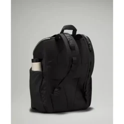 Lululemon - Mochila para novos pais 17L, Preto/Prata Drop