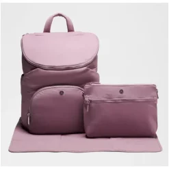 Lululemon - New Parent Backpack 17L, Lavender Lux/Sheer Oak
