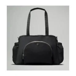 Lululemon - New Parent Tote Bag 20L, Black/Silver Drop