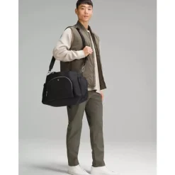 Lululemon - New Parent Tote Bag 20L, Black/Silver Drop