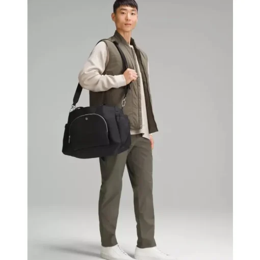 Lululemon - New Parent Tote Bag 20L, Black/Silver Drop
