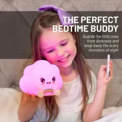LumieWorld - Lumipets, luz noturna infantil, tocar música, nuvem Kawaii