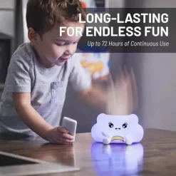 LumieWorld - Lumipets, luz noturna infantil, tocar música, nuvem Kawaii