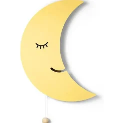 LumieWorld - Lumipets Moon Wall Light, Nursery Night Light, Wall Mounted Iluminado