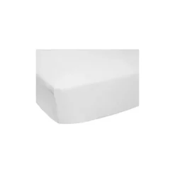 Luvable Friends - Lençol de berço portátil unissex para bebê, branco