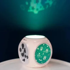 Luz noturna musical Bbluv Kube com projeção
