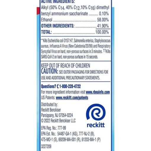 Lysol-To-Go Disinfectant Spray 1Oz