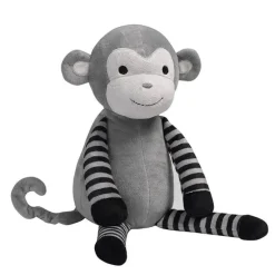 Macaco de pelúcia divertido da selva originais para dormir, bingo