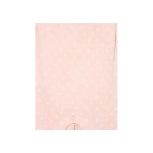Macacão e chapéu Little Me Dots - Rosa