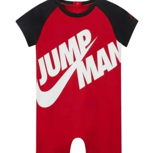 Macacão Jordan Baby - Boy Jumpman By Nike, Gym Red