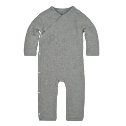 Macacão quimono acolchoado Burt's Bees, Heather Grey