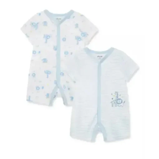 Macacão Safari Little Me - 2Pk para bebês meninos