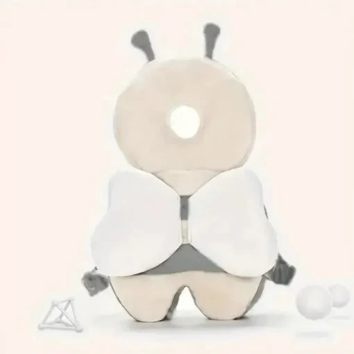 Macrobaby - Almofada de cabeça anti-queda para caminhada de segurança para bebês, bege