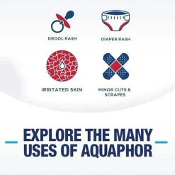 Macrobaby - Aquaphor Baby Healing Ointment Advanced Therapy Protetor de pele para pele rachada ou seca