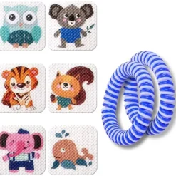 Macrobaby - Pulseira repelente de mosquitos, azul