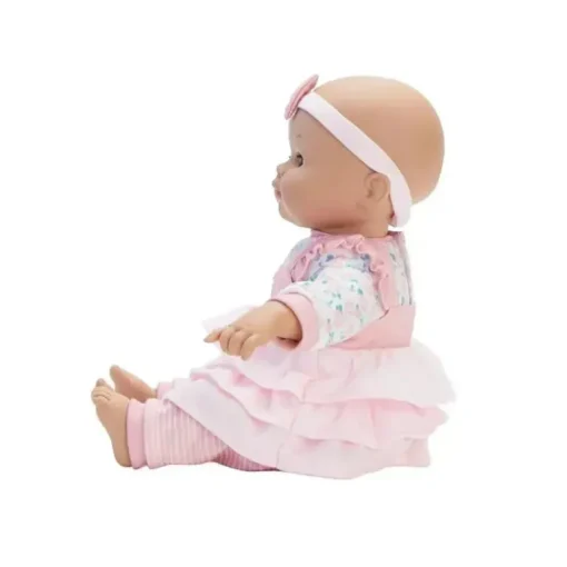 Madame Alexander - Baby Cuddles Rosa Floral Pele Média