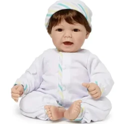 Madame Alexander - Sweet Baby tom de pele claro, olhos castanhos e cabelo castanho 19