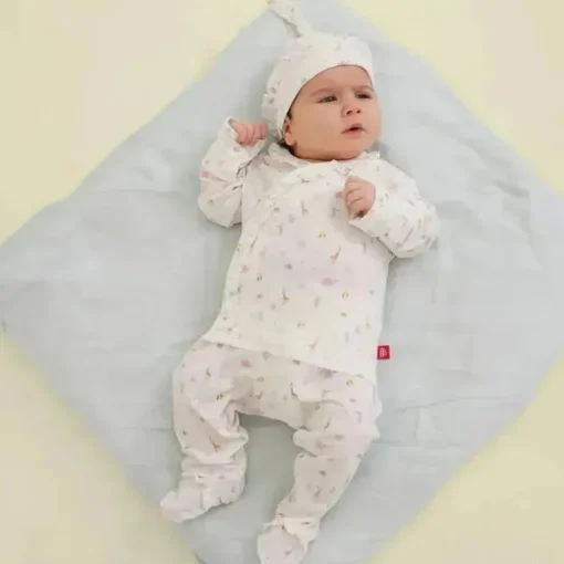 Magnificent Baby - Pink Little Bitty Pretty One Kimono Set