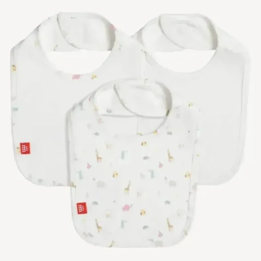 Magnificent Baby - 3Pk Pink Little Bitty Pretty One Bib