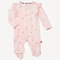 Magnificent Baby - Swan Of A Kind Bamboo Footie