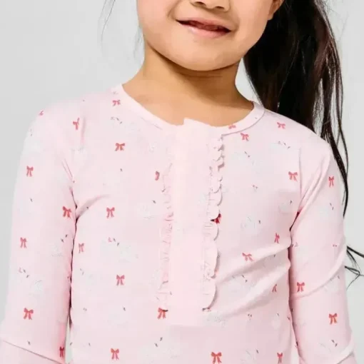 Magnificent Baby - Swan Of A Kind Bamboo Long Sleeve Pajama