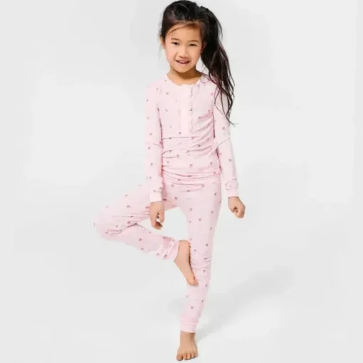 Magnificent Baby - Swan Of A Kind Bamboo Long Sleeve Pajama