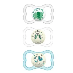 Mam - 3 chupetas unissex Air Night &amp; Day 3Pk, 16M+